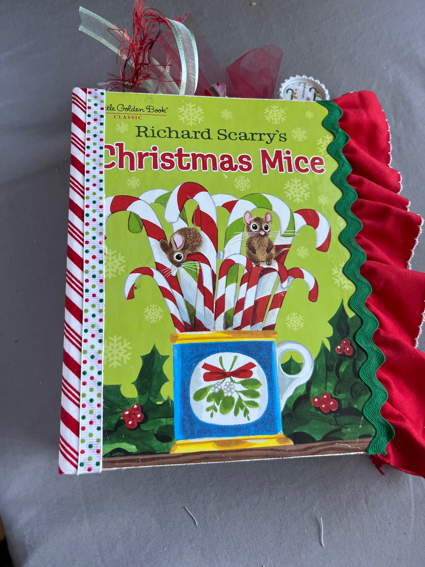Christmas Mice Junk Journal