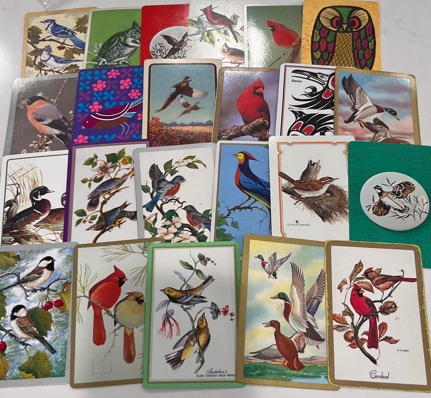 card packs - birds