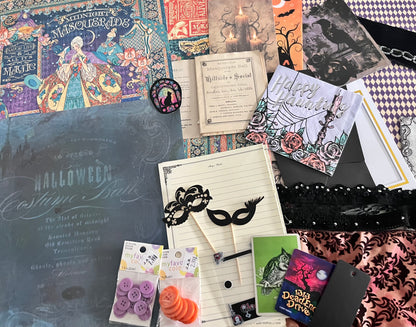 Halloween Junk Journal Class - Masquerade Ball