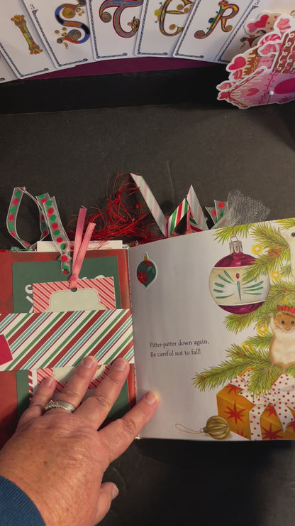 Christmas Mouse junk journal