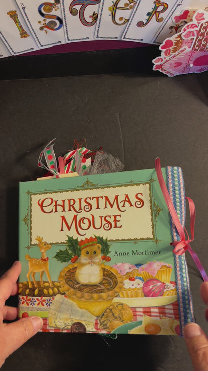 Christmas Mouse junk journal