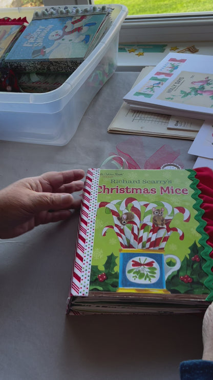 Christmas Mice Junk Journal